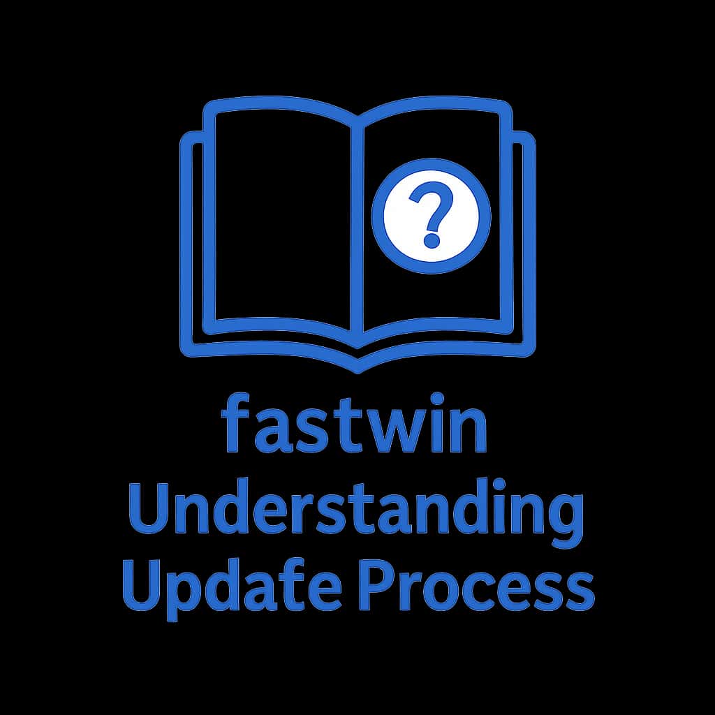 Icon representing fastwin update process.