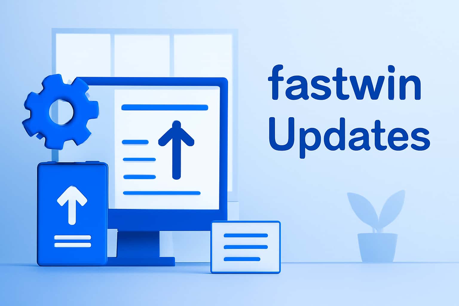 Informative scene focusing on fastwin updates.