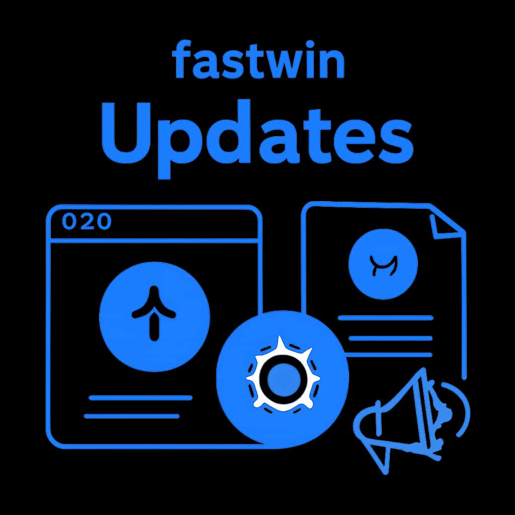 Illustration of fastwin updates process.