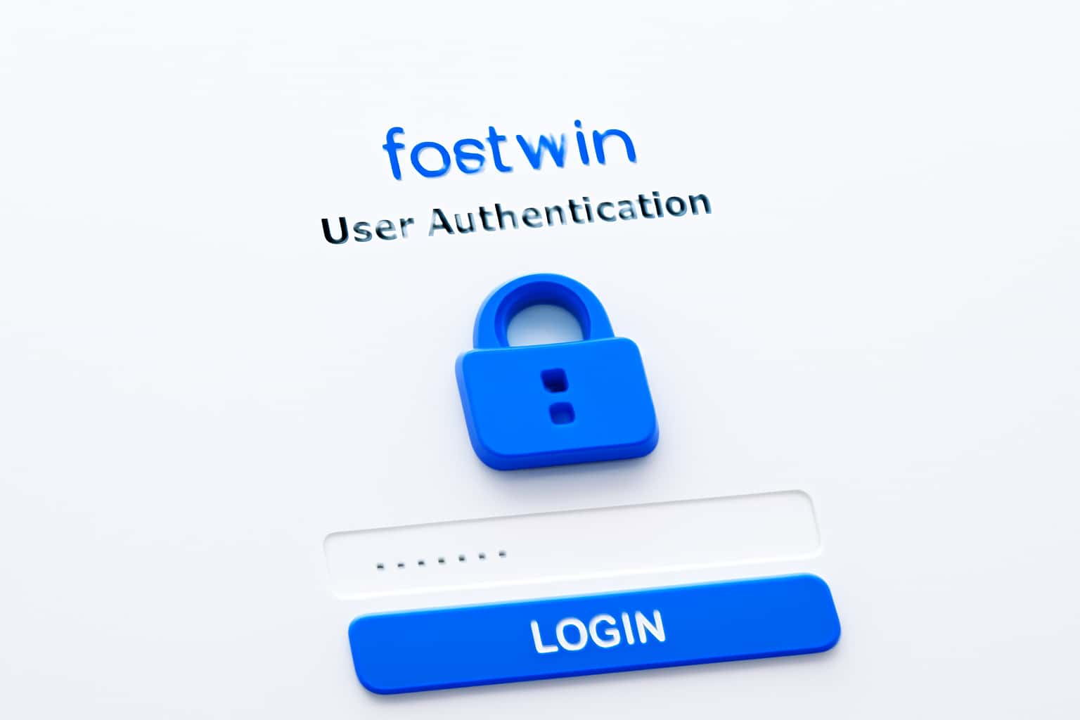 fastwin User Authentication Interface