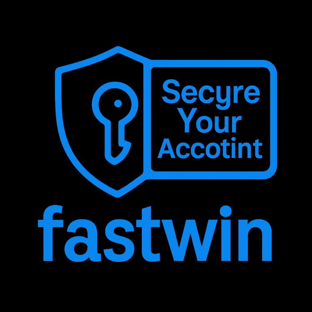 Icon for fastwin account security support.