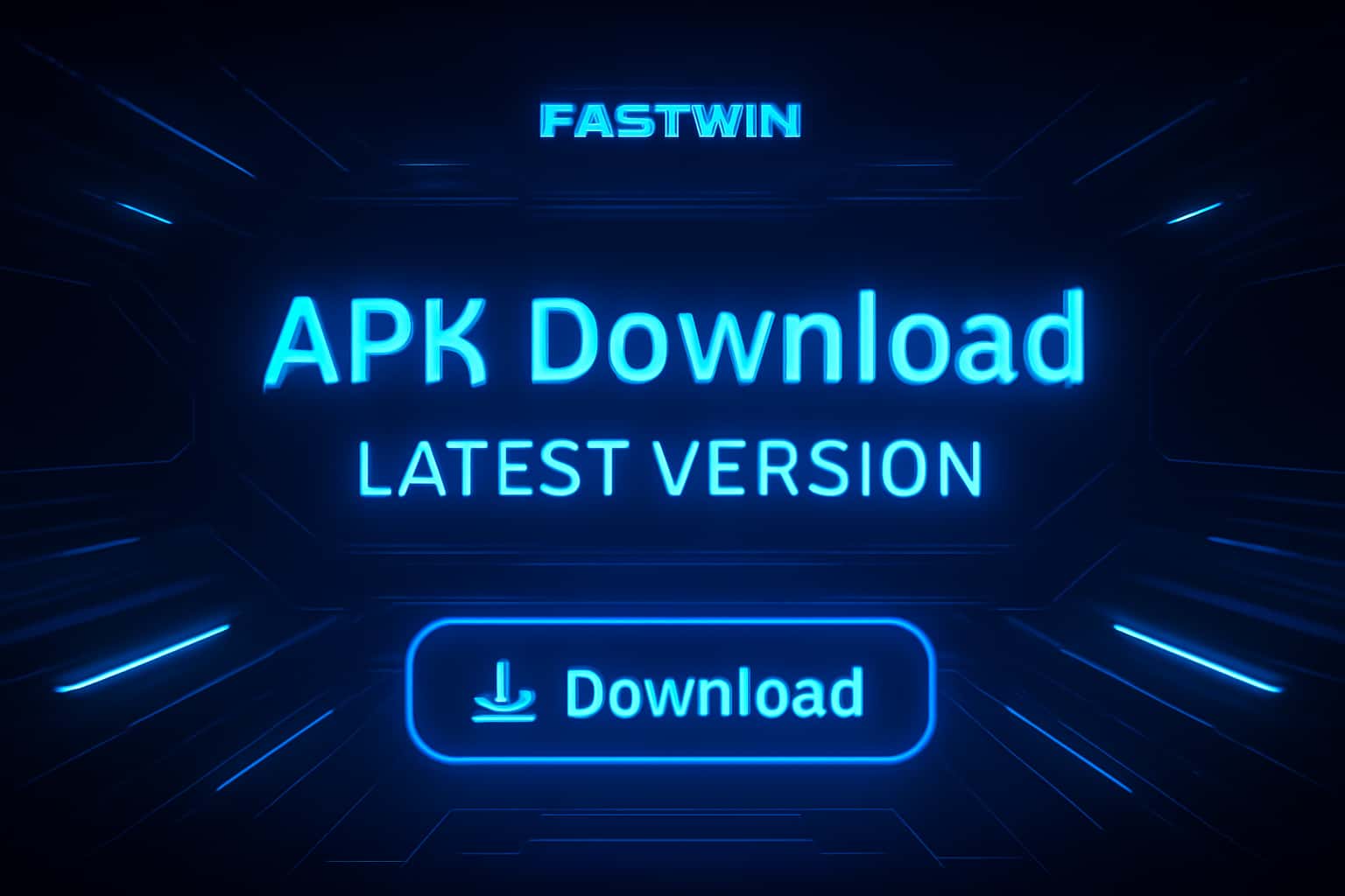 Futuristic app download background