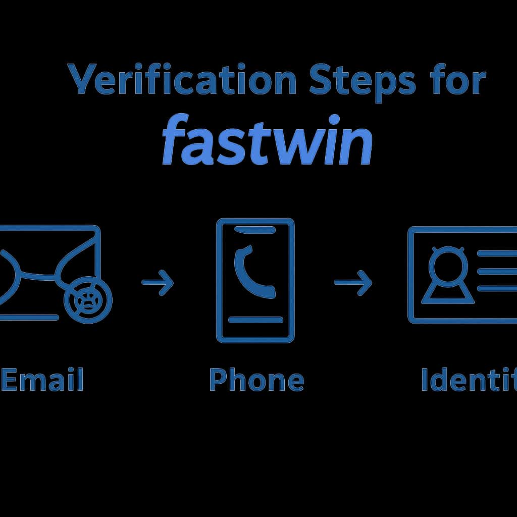 An educational diagram explaining verification steps for fastwin.